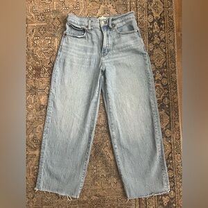 Madewell Perfect Vintage Wide-Leg Crop Jean 27